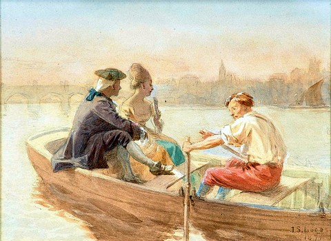 Ferry boat on the Thames