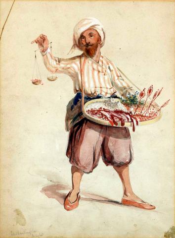 Seller of Sweetmeats, Constantinople