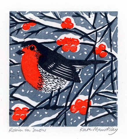 Robin in Snow