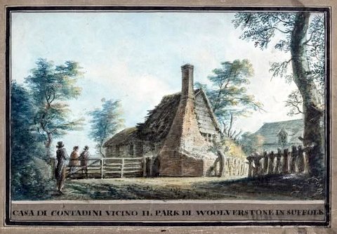 Casa di Contadini Vicino il Park di Woolverstone in Suffolk