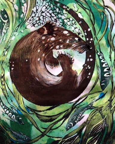 Otter in a Spin