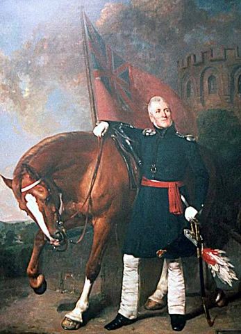 Portrait of Sir Thomas Lethbridge, Bart....with his favourite horse