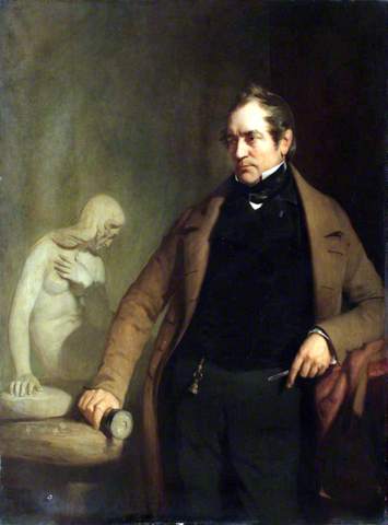 Portrait of E.H.Baily, Esq., R.A.