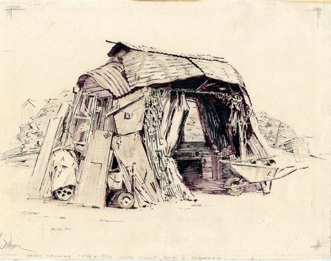Scrap Yard Shanty - 3, Sackers Yard Ipswich