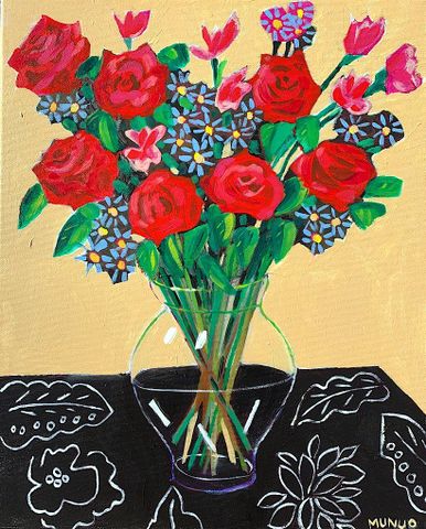 'Flowers say it best'