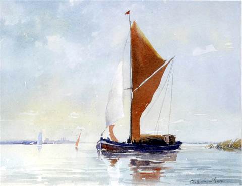 'Kitty' on Breydon Water