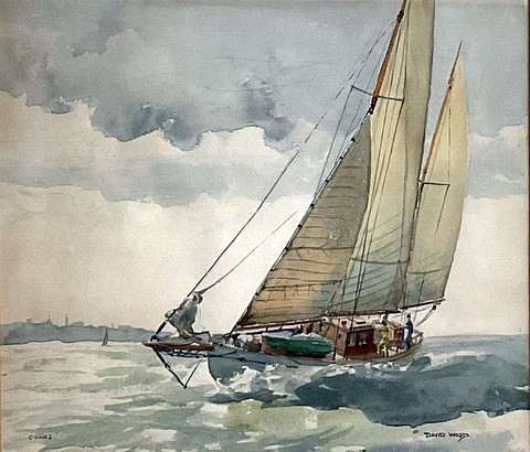 Reaching off Cowes