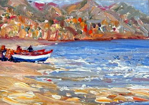 Boats on the Beach, Nerja