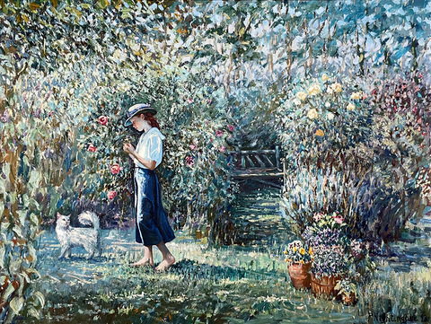 Summer Barefoot in the Garden