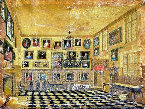Interior of Christchurch Mansion, Ipswich, Seat of C. W. Fonnereau Esq