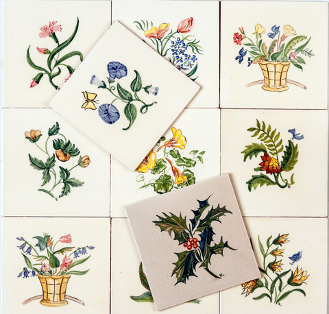 Packard & Ord Flower Tiles