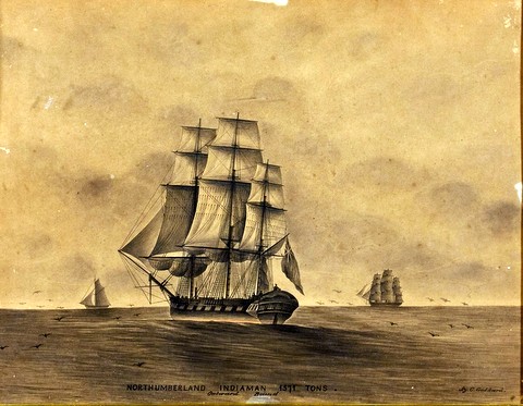 Northumberland Indiaman 1571 tons