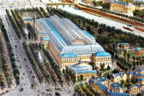 Palais de l�Industrie location of the Salon since 1855