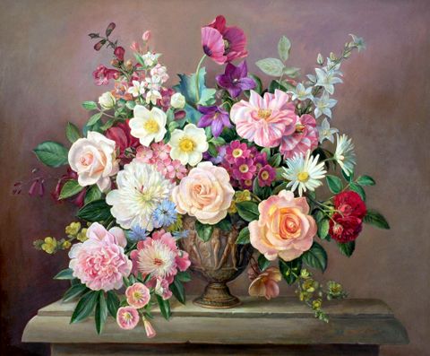 Still Life of summer flowers