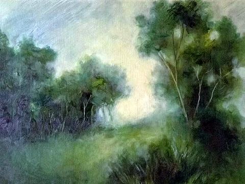 Stillness Between Trees