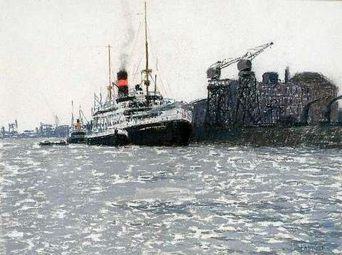 The Thames at Woolwich