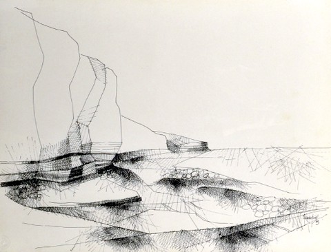A Cliff Scene