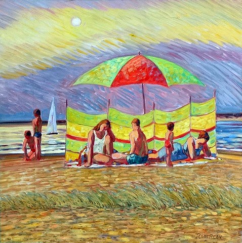 Family on the Beach