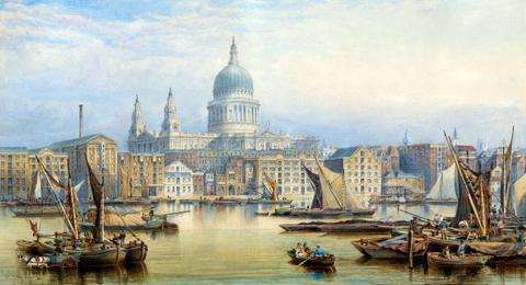 St Paul's from the Thames