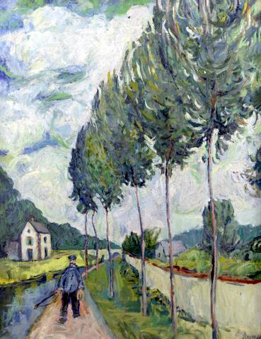 The Canal at Moret-Sur-Loing