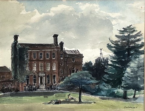 Holly Trees Museum, Colchester, from the Park
