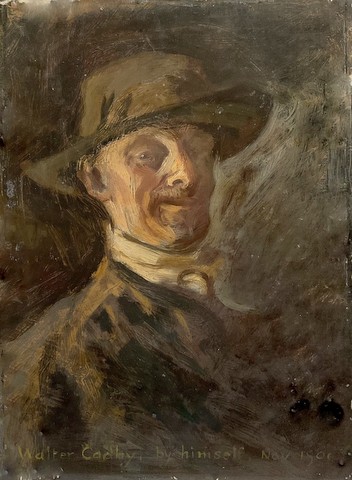 Walter Cadby, by himself