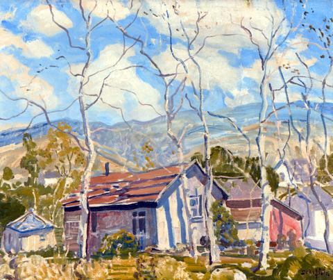 Landscape with Barn