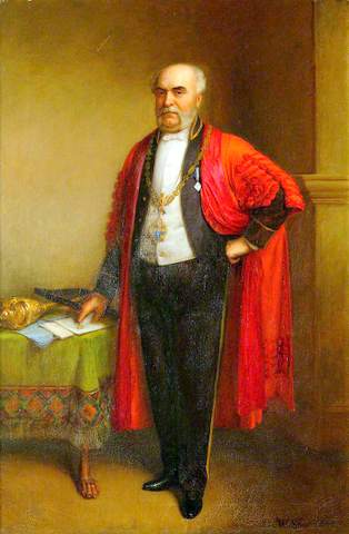 Charles Tacon (1833�1909), Mayor of Eye