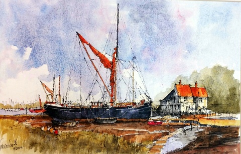 Thames Barge � Pin Mill � Suffolk
