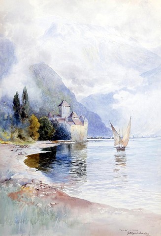Chateau Chillon, Lake Geneva