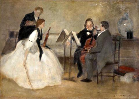 Study for the Rehearsal