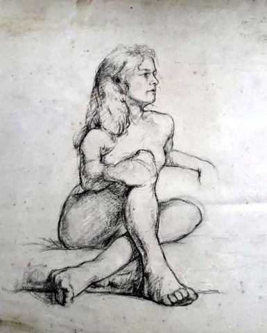 Drawing from Human Figure from Life