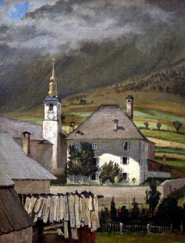 The Church of Saint Michel Chamonix Mont Blanc