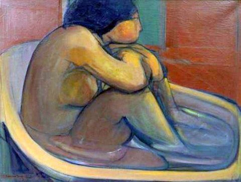 Bathing Nude