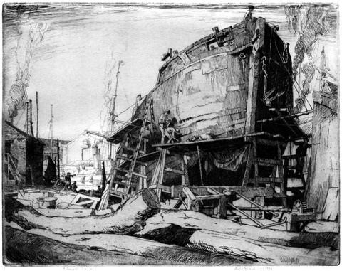 Under the Stern: A Poole Shipyard