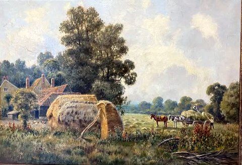 Haymaking in Bacton