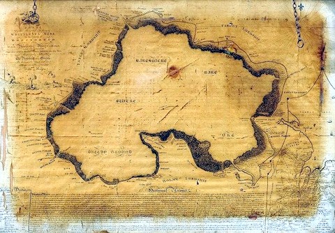 Chart of the Beautiful Fishery of Whittlesea Mere in the County of Huntingdon