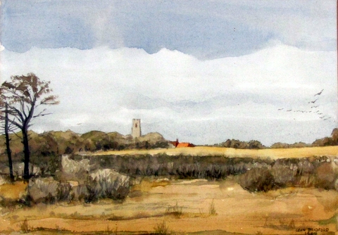 Covehithe Church and Farm