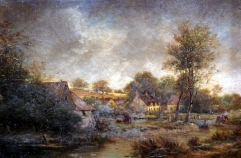Henny Mill and surrounding buildings