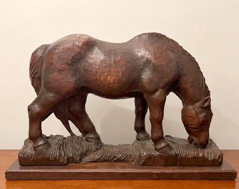 Grazing Horse