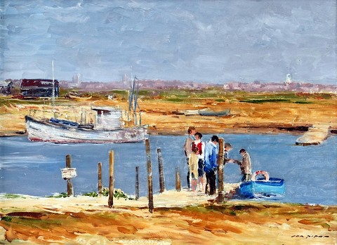 Taking the Ferry, Walberswick