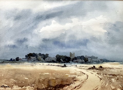 Orford Castle from the Marsh