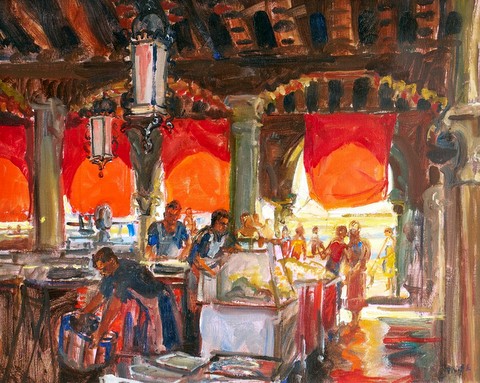 Venice, The Fish Market