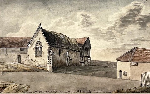 View of the Hospital of St. Petronilla, Bury St. Edmunds, Suffolk