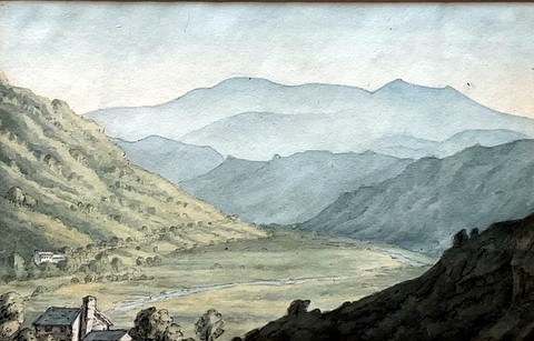 Mountainous Welsh Landscape