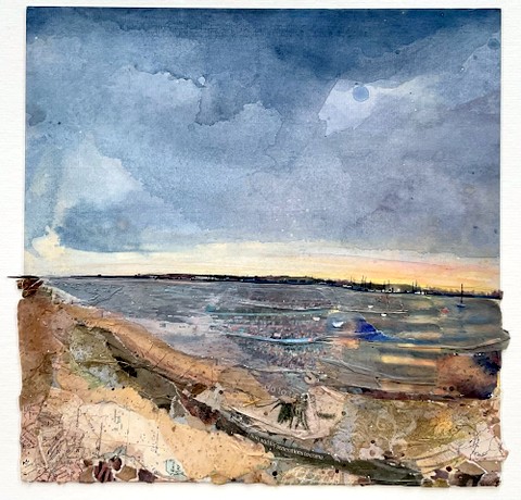 Dusk over the Deben, Bawdsey